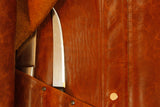Tough Chefs Leather Knife Roll, Gift for Chef, Personalized Leather Knife Roll