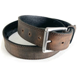 Leather Money Belt, Travellers Belt, Belt with Hidden Money Pocket,  Plus Size