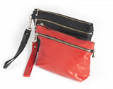 3 zippered wristlet
