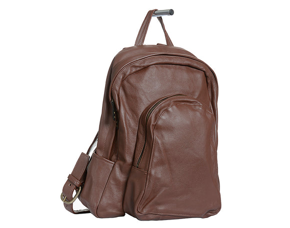 Big Handmade Leather Backpack