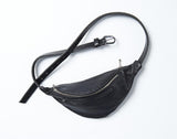 Clearance Sale, Dark Tan Leather Fanny Pack, Bum Bag, Waist Pouch