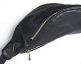 Discounted Sale, Brown Leather Traditional Fanny Pack, Bum Pouch, Waist Bag