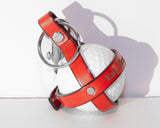 red golf ball key chain