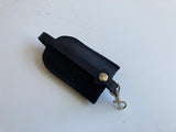 Personalized Leather Bell Key Holder, Key Bell Clochette, Leather Key Fob
