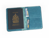 leather passport holder