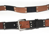 Studded leather Belt