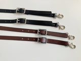 adjustable leather suspenders