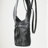 Leather Travel Holster, Travel Wallet, Underarm Passport Pouch