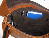 Leather Messenger Bag