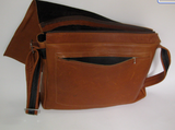 Leather Messenger Bag