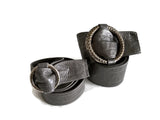 Handmade Wide Leather Cinch Sweater Belt- The Beatrice-Plus Size Available
