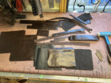 Man's Crossbody Leather Book Bag