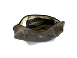 soft leather, compact bag