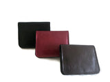 Leather Wallet with RFID Option and 6 Credit Card Slots, Leather Credit Card Wallet- The Hudson