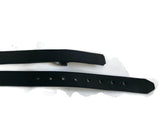 Mechanics Leather Belt, Buckleless Leather Belt, Handcrafted in Toronto, Plus Size Belts