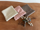 Leather Rosary Pouch, Squeeze Purse
