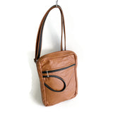 Clearance Sale Man's Leather Dark Brown Crossbody Bag,  Leather Shoulder Bag, Mens Leather Bag