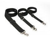 Black Webbing Replacement Straps, Black Webbing Removable Straps in Various Widths
