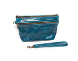 3 zippered wristlet