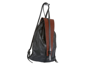 Medium Sized Leather Backpack