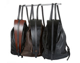 Medium Sized Leather Backpack