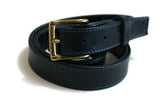 Custom-made Pliable Narrow Leather Belt Available in any Colour- 1 1/8" Wide