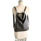 leather backpack purse