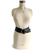  Wide Leather Sweater Belt