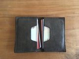 Minimalist Wallet, Leather Credit Card Wallet 