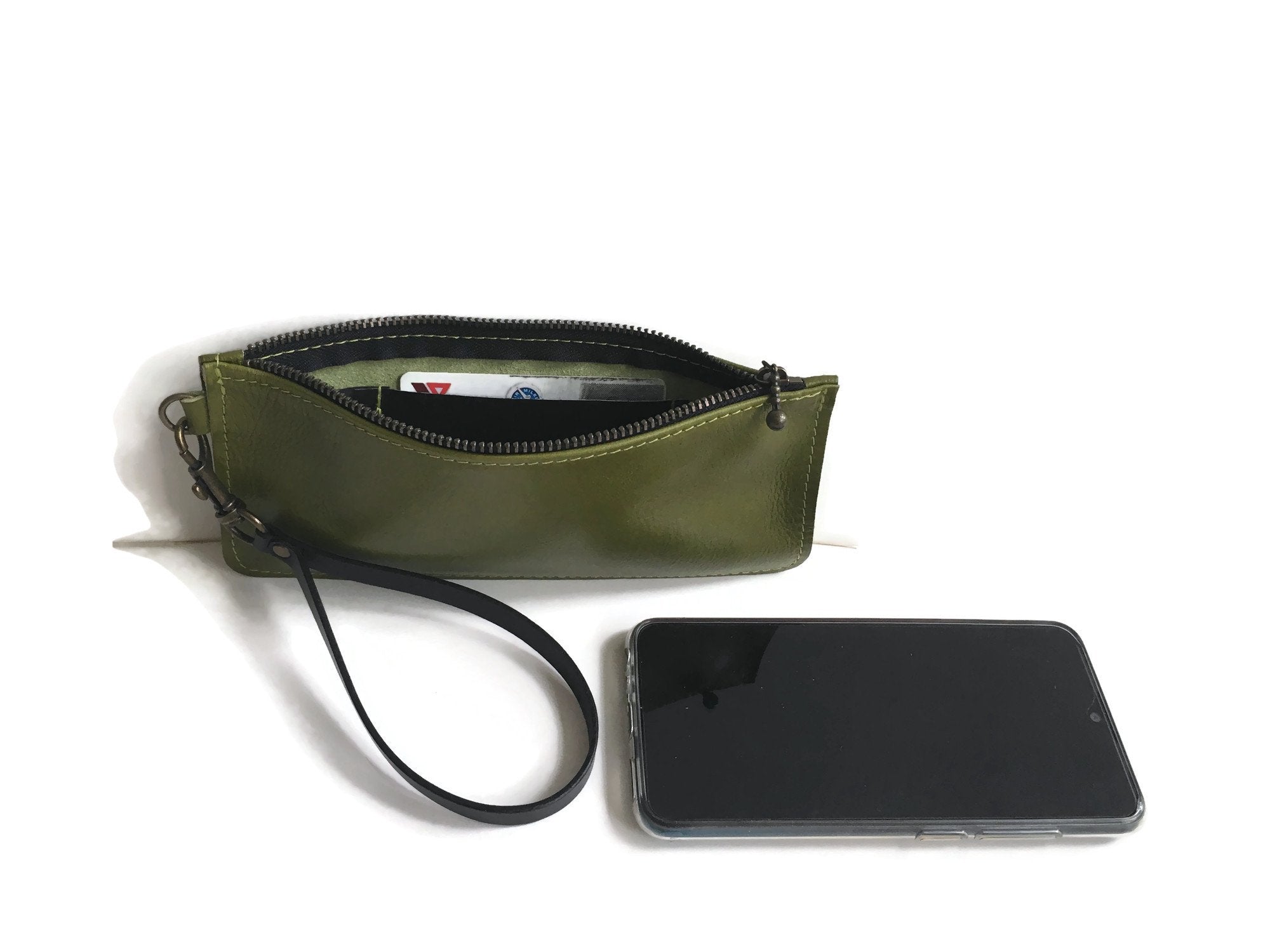 Wristlet cell phone sales holder