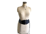 leather corset belt