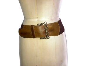 Leather Belt - Wide