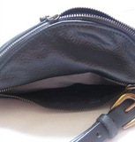 Discounted Sale, Brown Leather Traditional Fanny Pack, Bum Pouch, Waist Bag