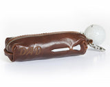 Personalized Golf Gift, Leather Golf Ball Caddy.