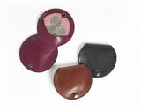 Genuine Leather Coin Purse With Tray