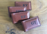 money magnet clip with monogram
