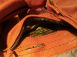 Large Genuine Leather Big Hobo Bag Inside Nora