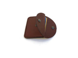 Minimalist Leather Wallet, Drivers License Holder, Leather Credit Card Wallet Brown