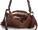 inside Leather Crossbody Boho Bag Gypsy Bag 