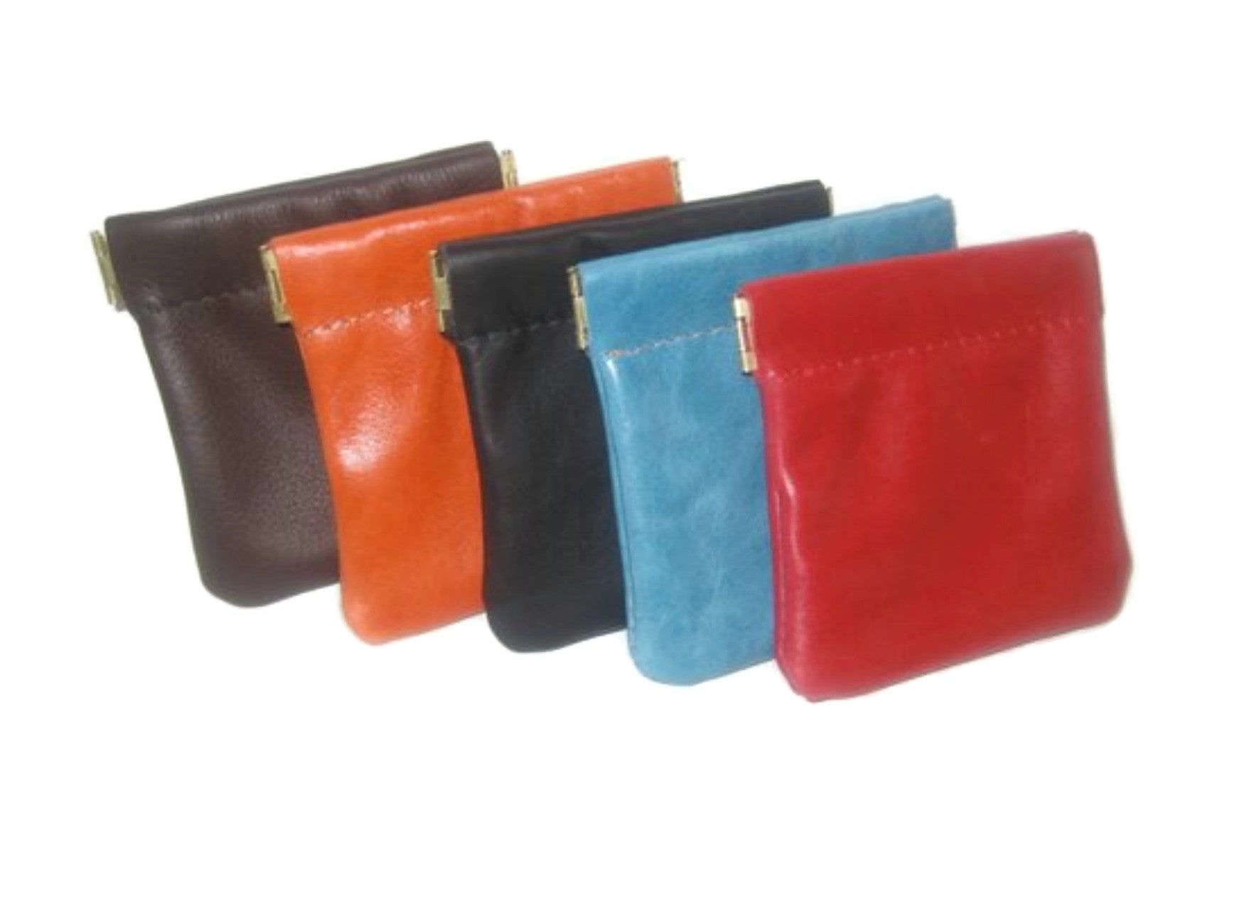 Squeeze Leather Pouch Wallet Keychain Pouch, Coin Purse. Perfect Gift –  judtlv