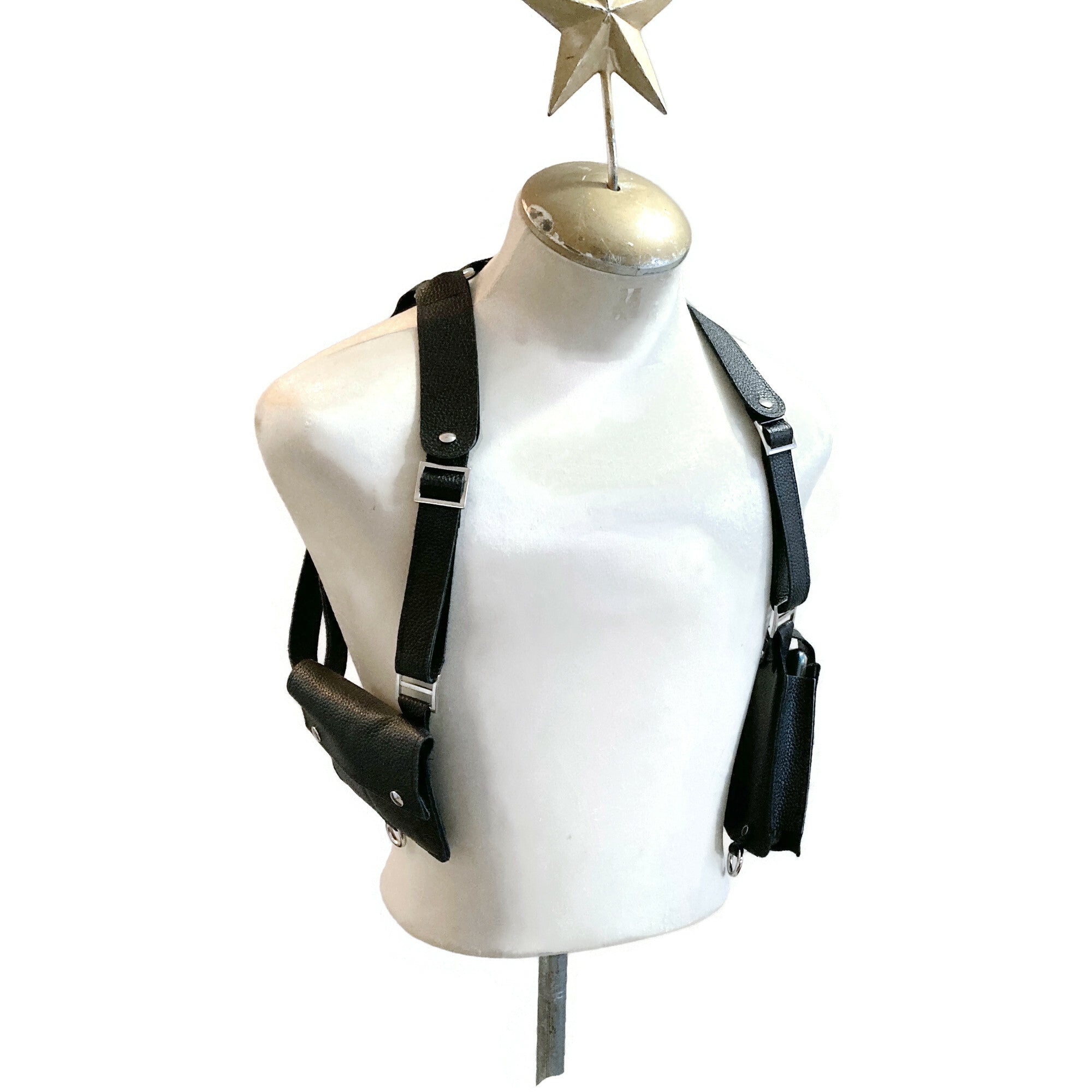 Double shoulder holster bag online